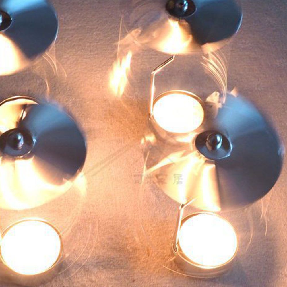 Rotating Candle Holder Exquisite Decorative Spinning Candle Holder with view 5