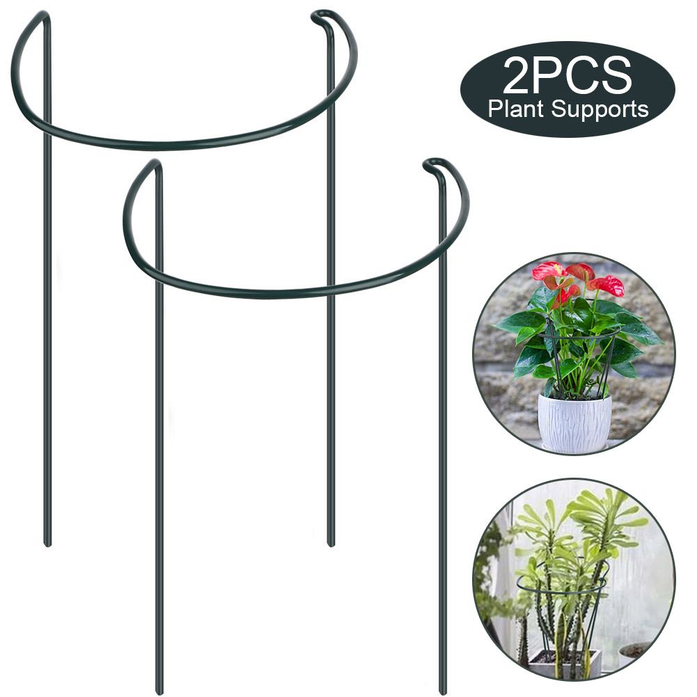Plant Support Plant Stake Half Round Plant Support Ring Garden Flower Support view 4