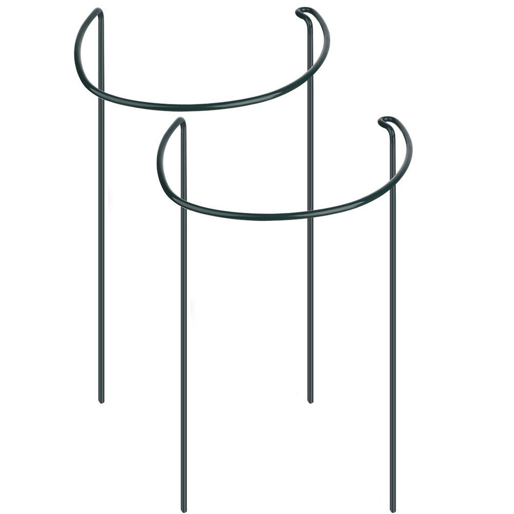 Plant Support Plant Stake Half Round Plant Support Ring Garden Flower Support view 4
