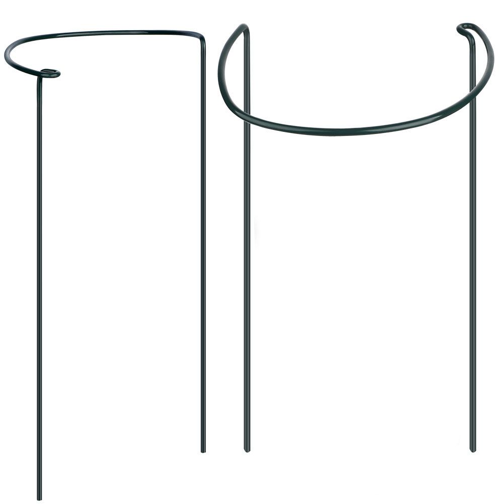 Plant Support Plant Stake Half Round Plant Support Ring Garden Flower Support view 3