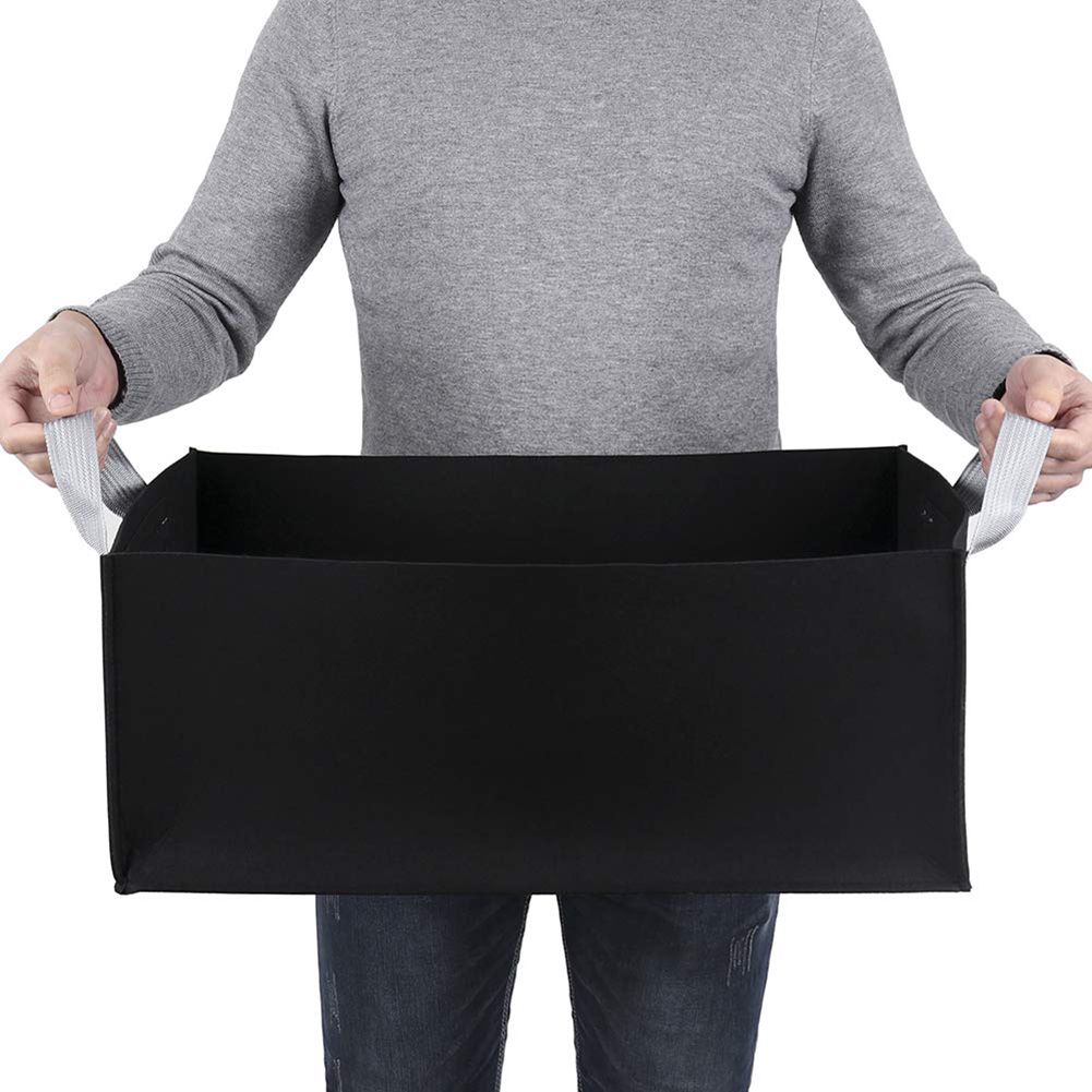 3pcs Rectangular Felt Grow Bag Garden Growing Bag Fabric Plant Container Pot view 4