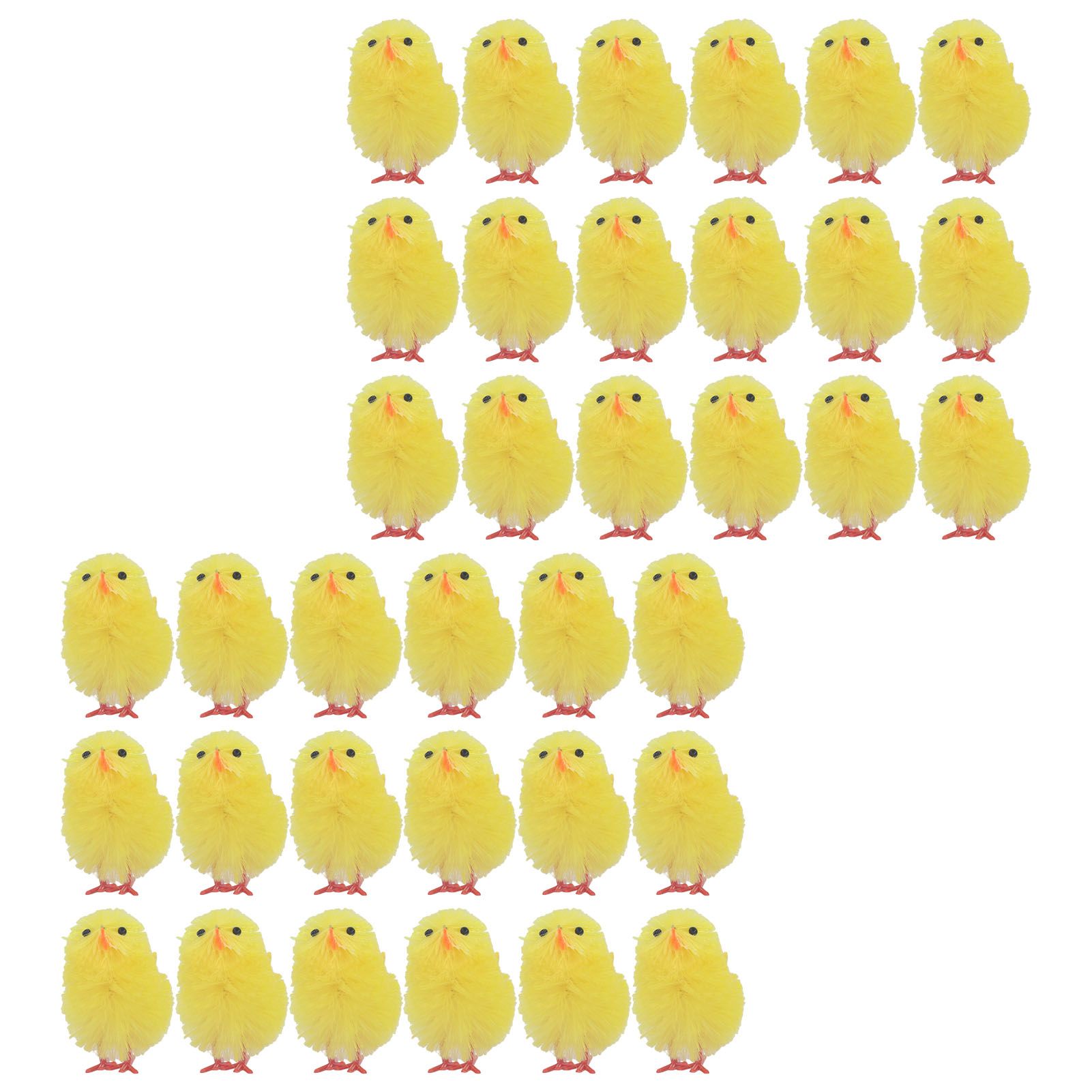 36 Pcs Mini Easter Chicks 4cm Yellow Cute Tiny Easter Chick Decoration for view 5