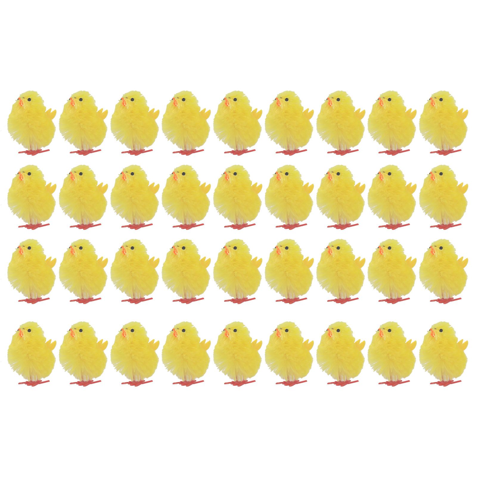 36 Pcs Mini Easter Chicks 4cm Yellow Cute Tiny Easter Chick Decoration for view 10