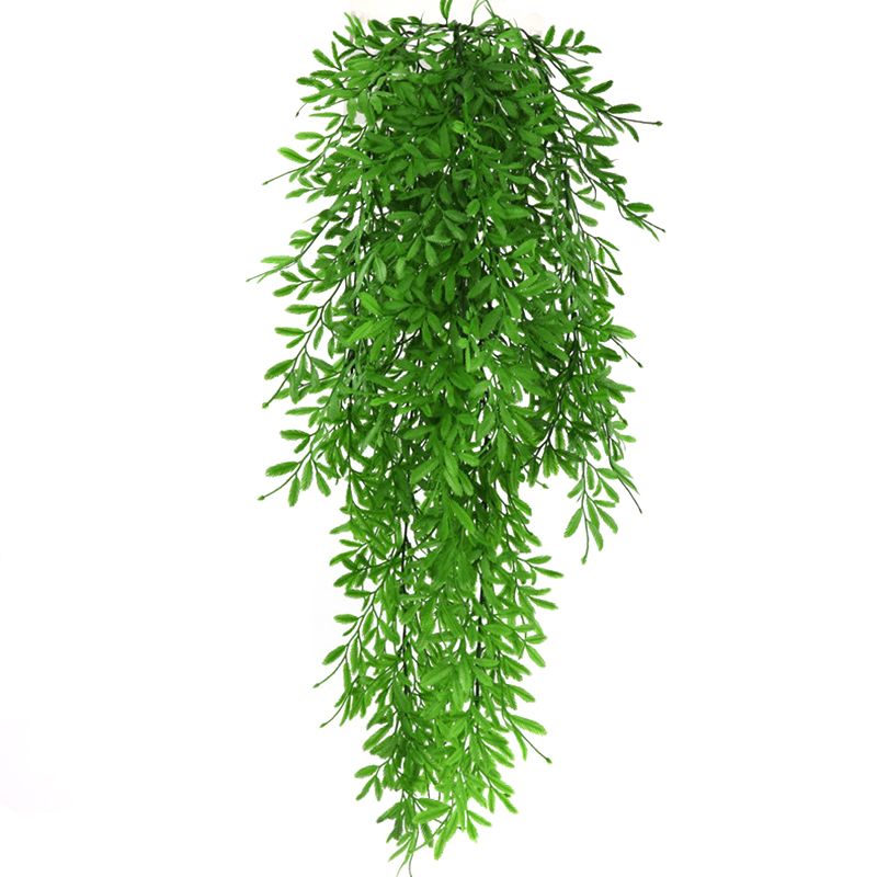 Artificial Plant Hanging Simulated Green Leaf Decorative Plant for Outdoor view 2