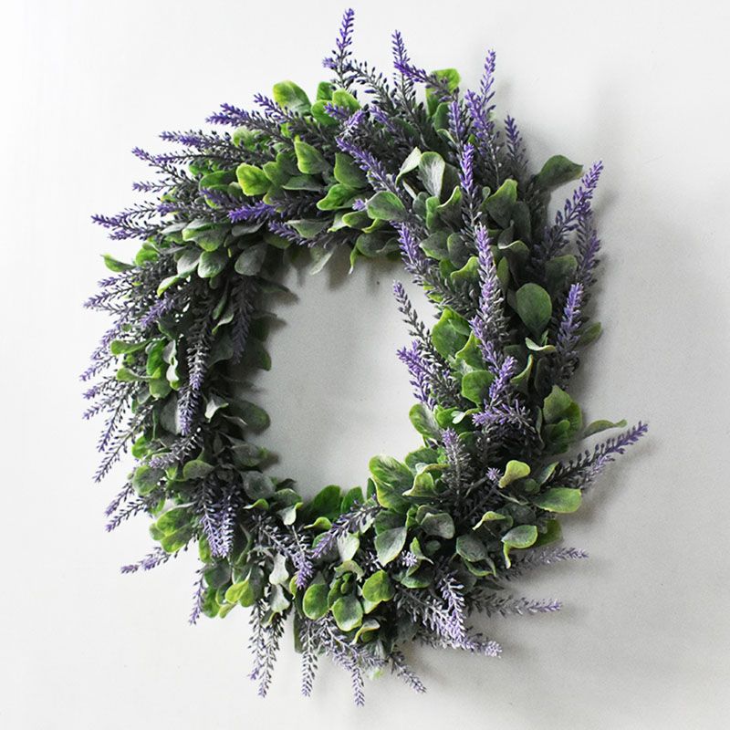 Artificial Wreath Simulation Fake Flower Garland Wreath Wedding Supplies Home view 2
