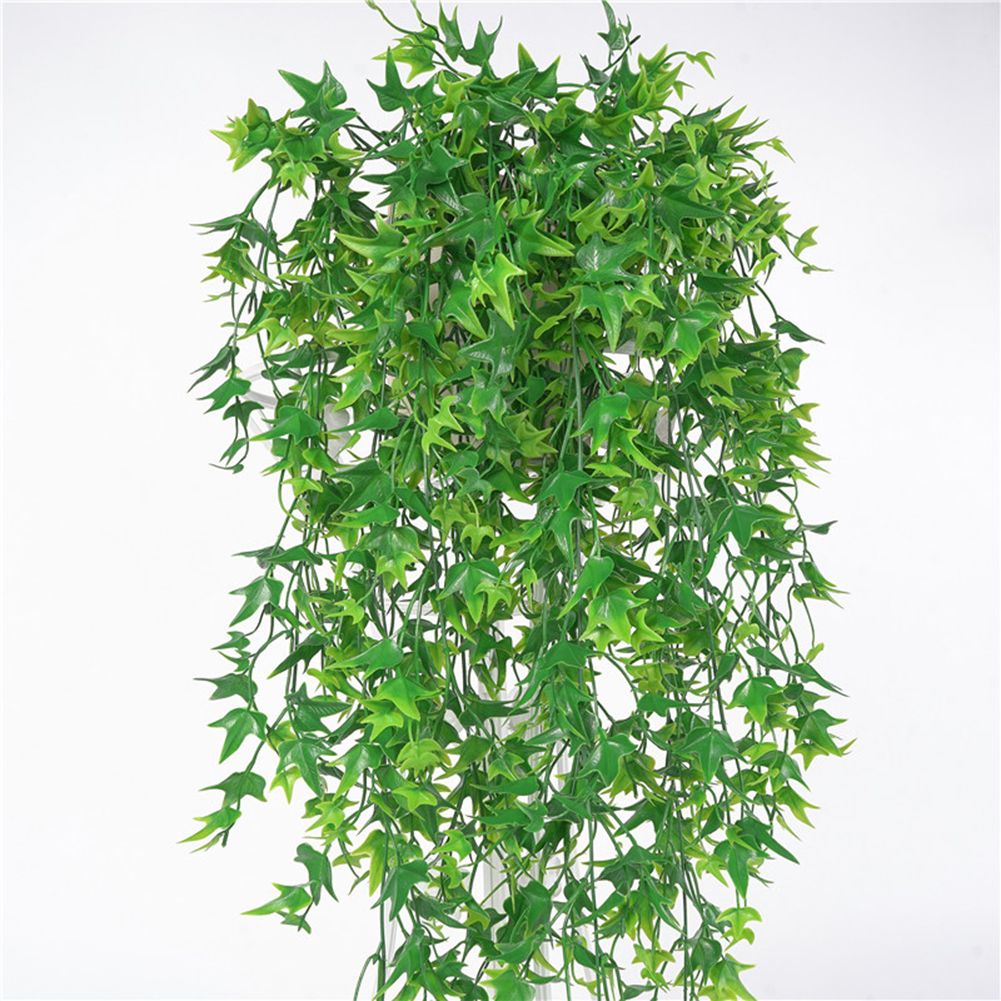 3PCS Fake Hanging Plant 30.7 Inch Wall Hanging Artificial Leaves Vine Swag for view 4