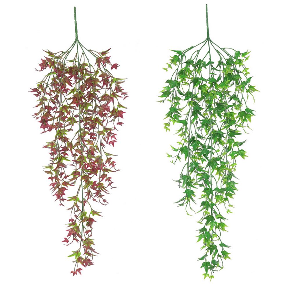 3PCS Fake Hanging Plant 30.7 Inch Wall Hanging Artificial Leaves Vine Swag for view 7