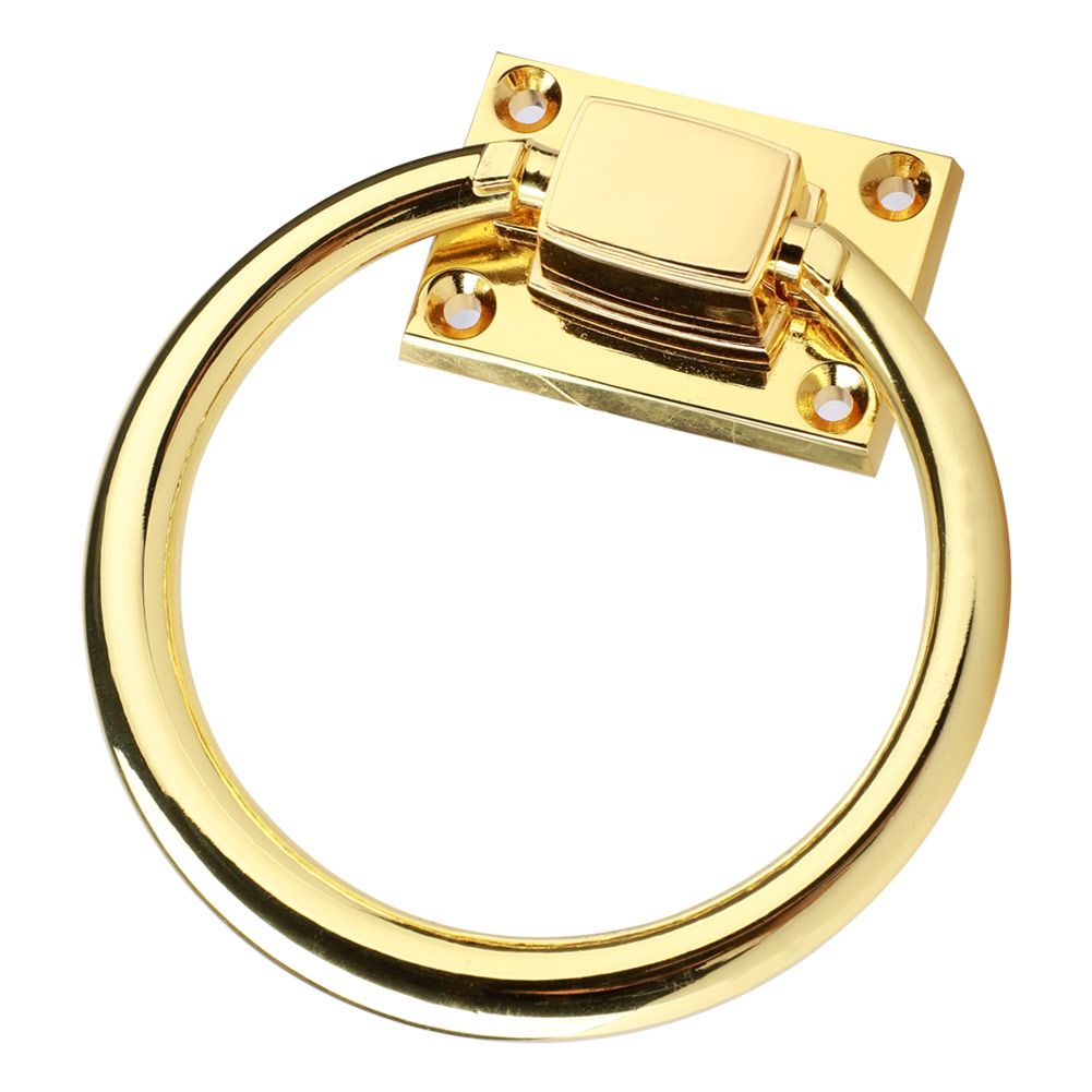 Ring Door Knocker Water Proof Solid Metal Drop Rings Handle for Cabinet Chairs view 4