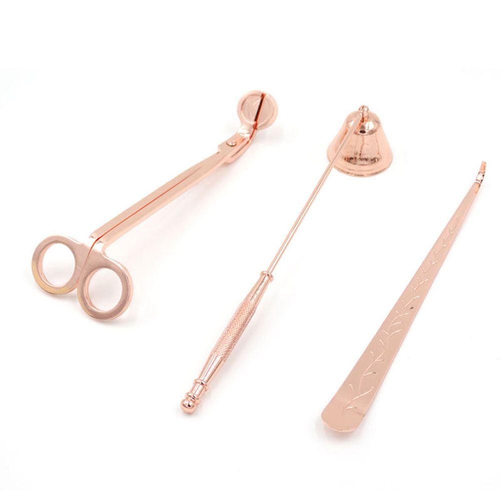 3 in 1 Candle Care Kit with Wick Trimmer Snuffer Dipper Professional Candle view 2