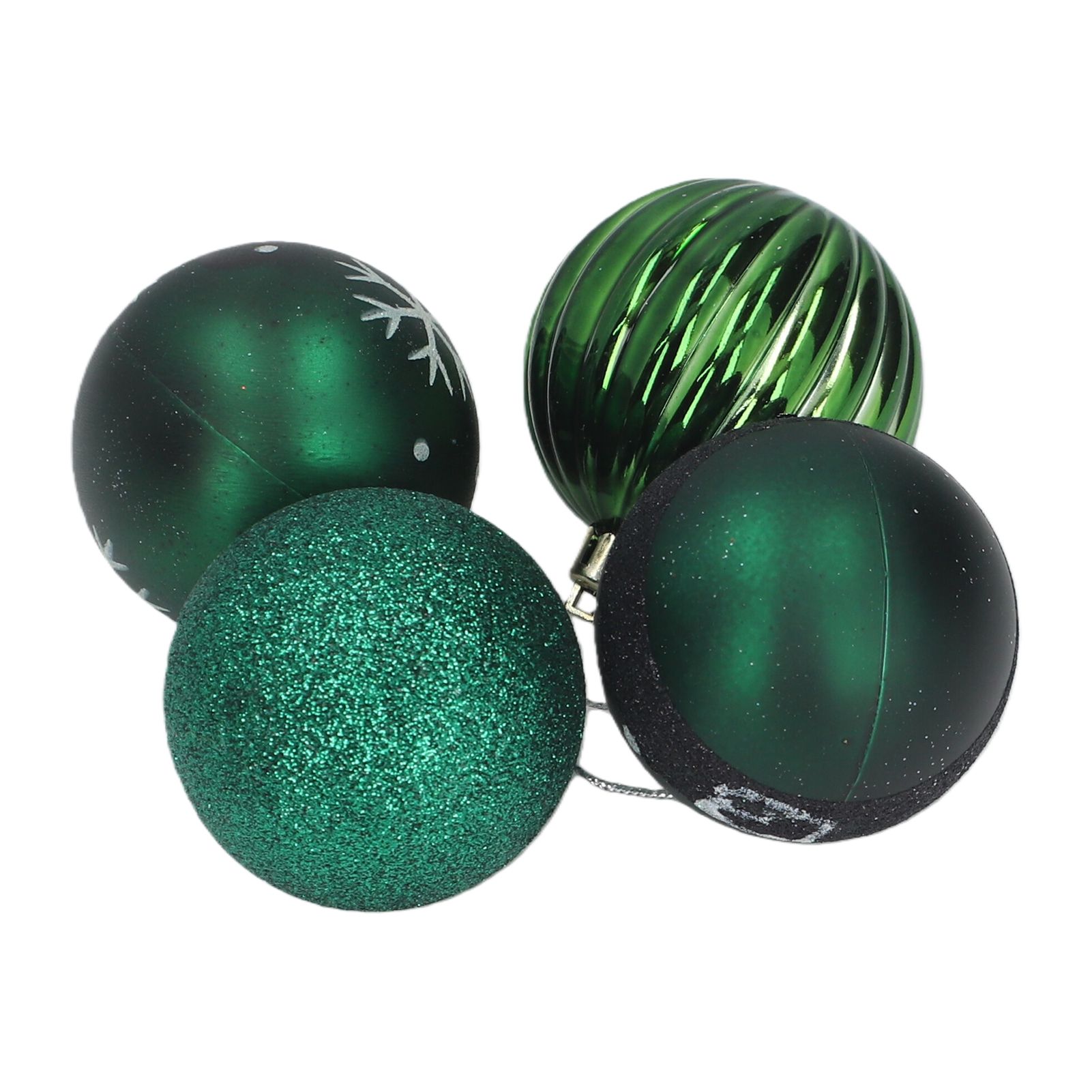 Xmas Ball Set 16 Pcs PVC Exquisite Festive Xmas Tree Hanging Balls for Home view 6