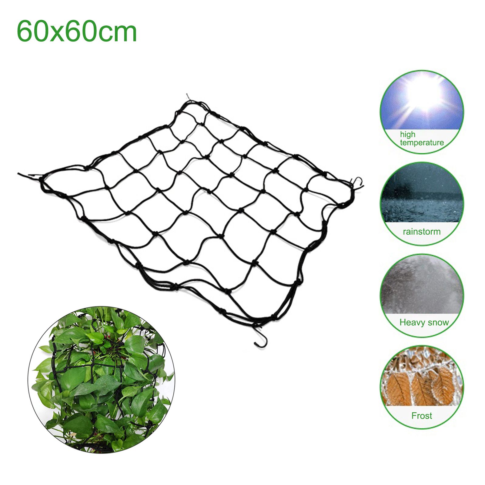 Elastic Plant Tent Compression Mesh Multifunctional Elastic Nylon Belt view 3