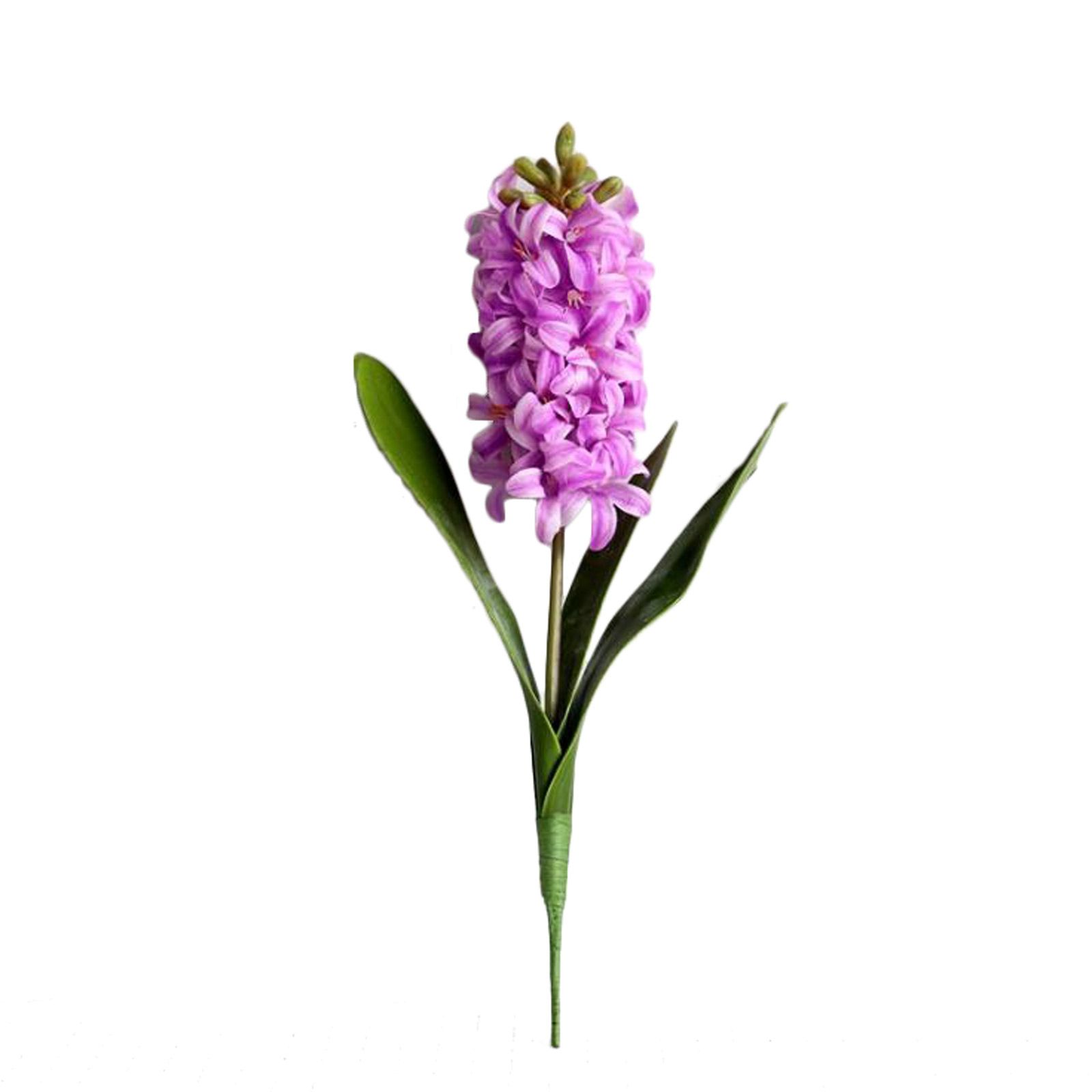 3PCS Purple Artificial Hyacinth Orientalis PE Multifunctional Artificial view 2