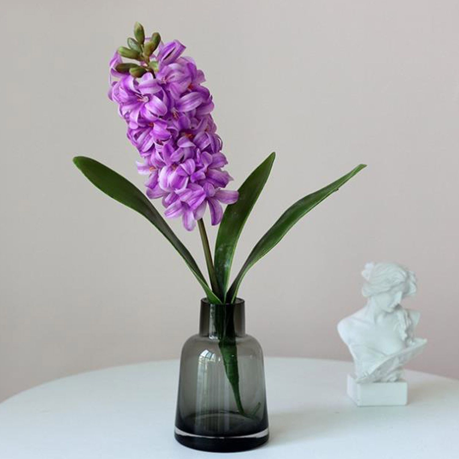 3PCS Purple Artificial Hyacinth Orientalis PE Multifunctional Artificial view 3