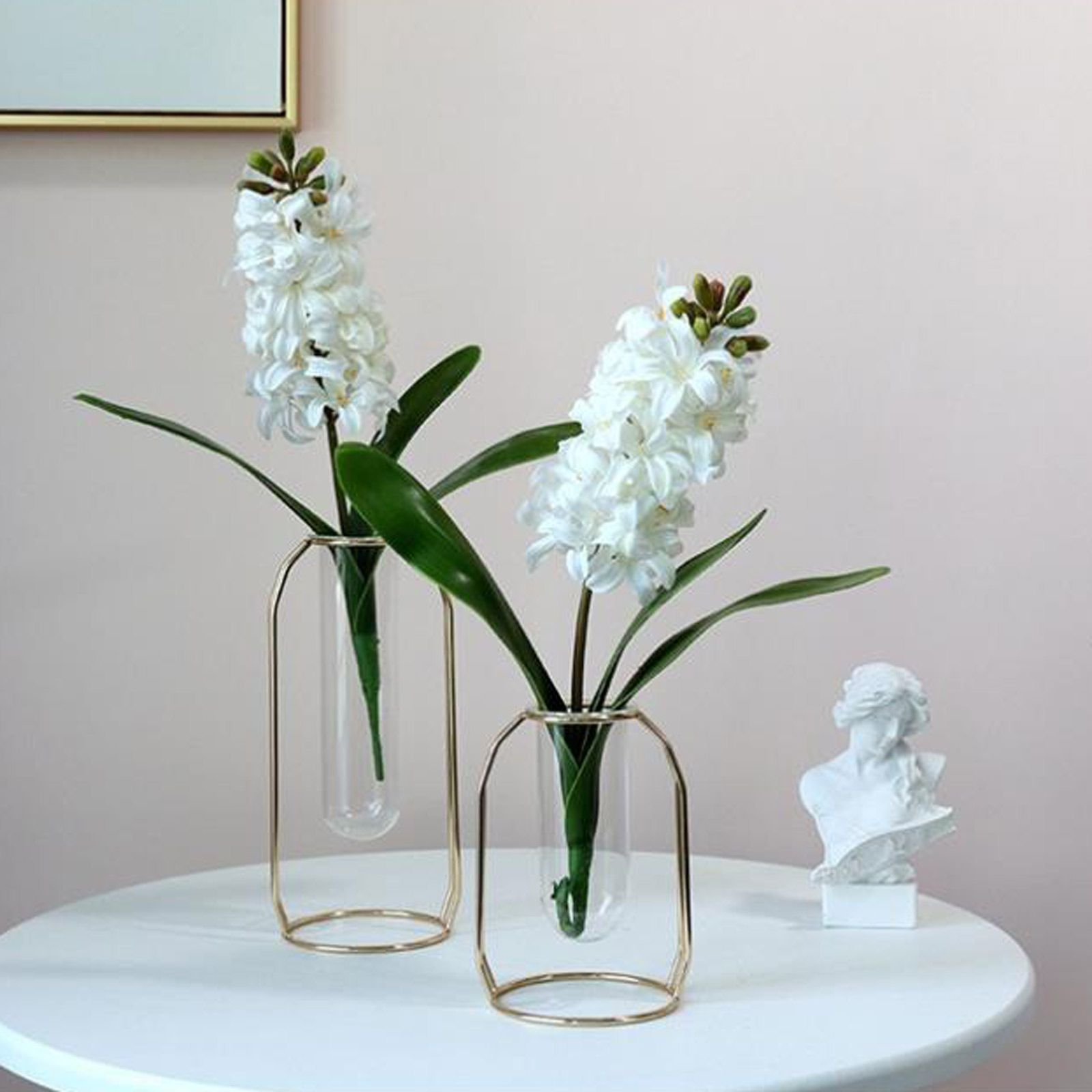 3PCS Purple Artificial Hyacinth Orientalis PE Multifunctional Artificial view 6
