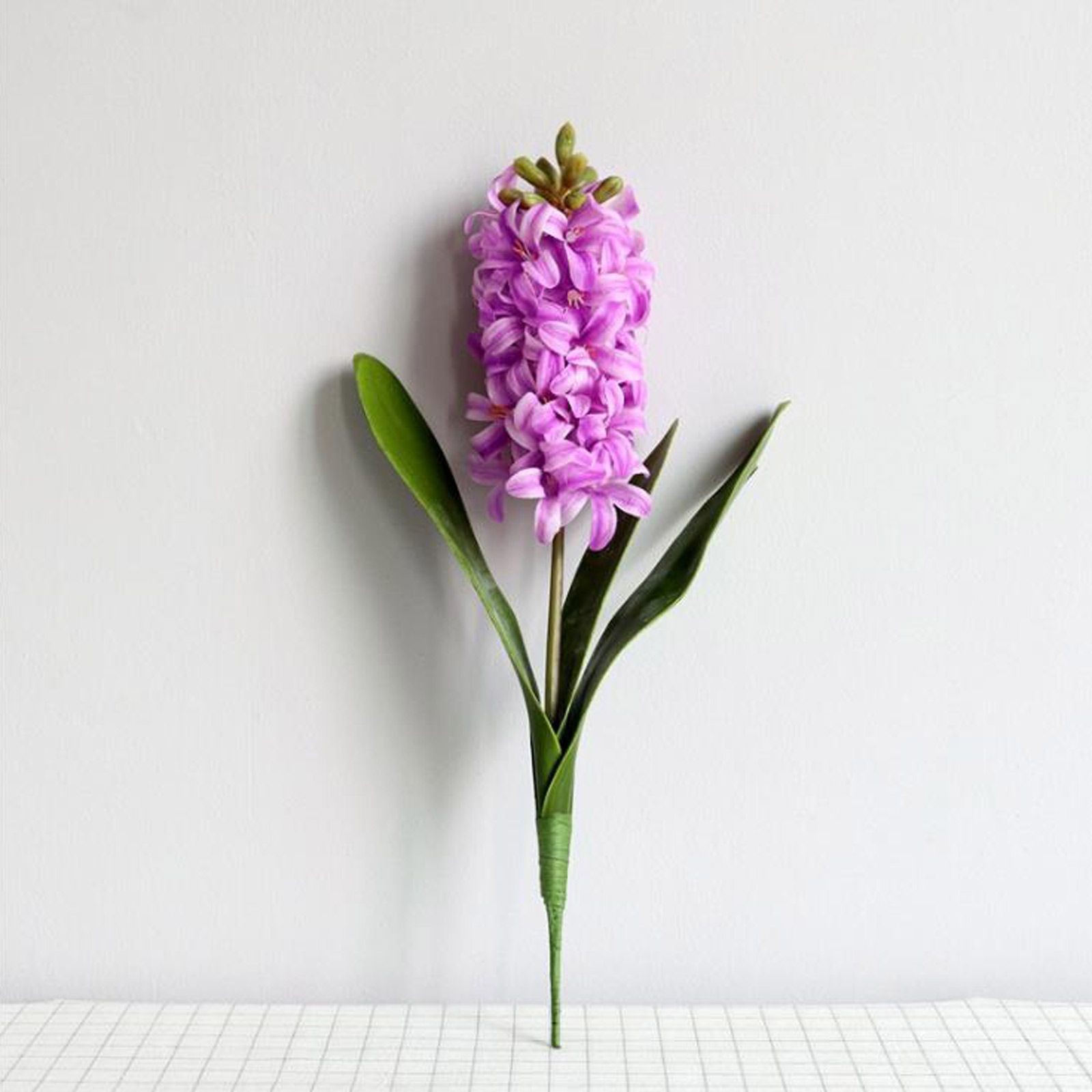2PCS White Artificial Hyacinth Orientalis PE Multifunctional Artificial — image 1