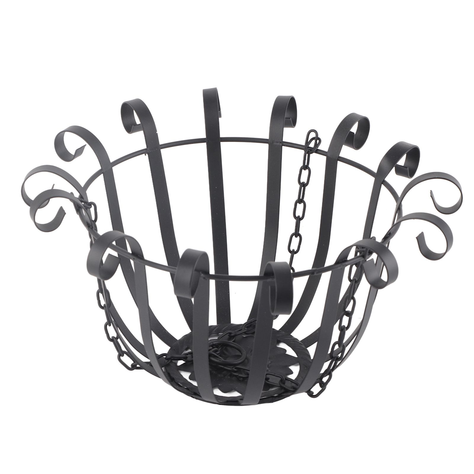 Wall Hanging Iron Hanging Basket Flower Basket Wall Decoration Hanging Flower view 4