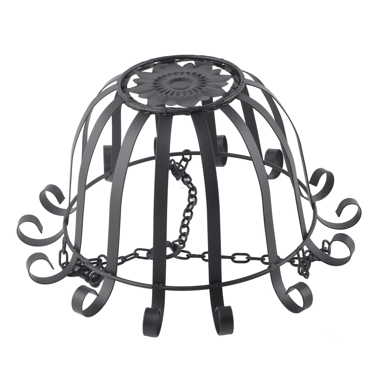 Wall Hanging Iron Hanging Basket Flower Basket Wall Decoration Hanging Flower view 5