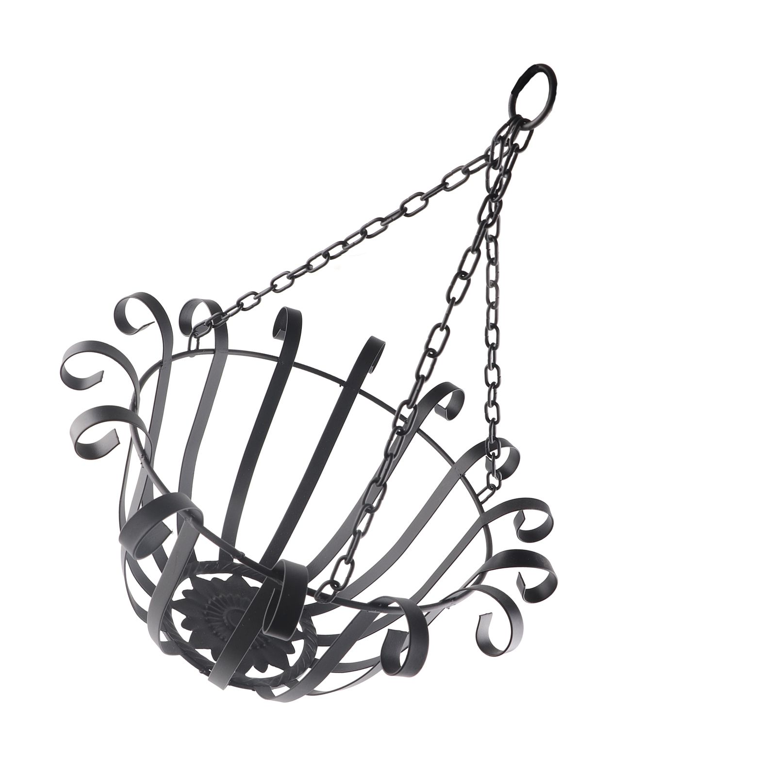 Wall Hanging Iron Hanging Basket Flower Basket Wall Decoration Hanging Flower view 8