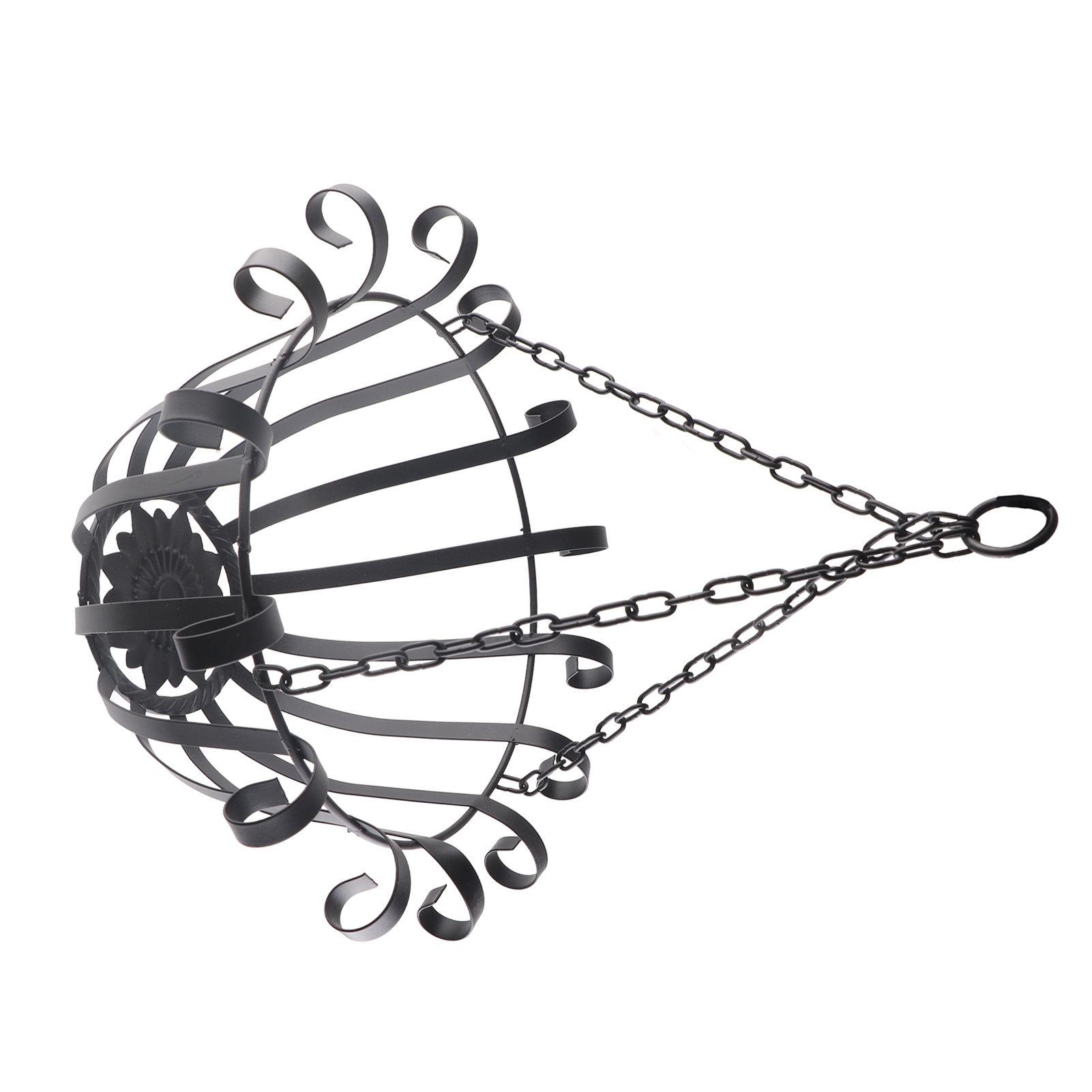 Wall Hanging Iron Hanging Basket Flower Basket Wall Decoration Hanging Flower view 9