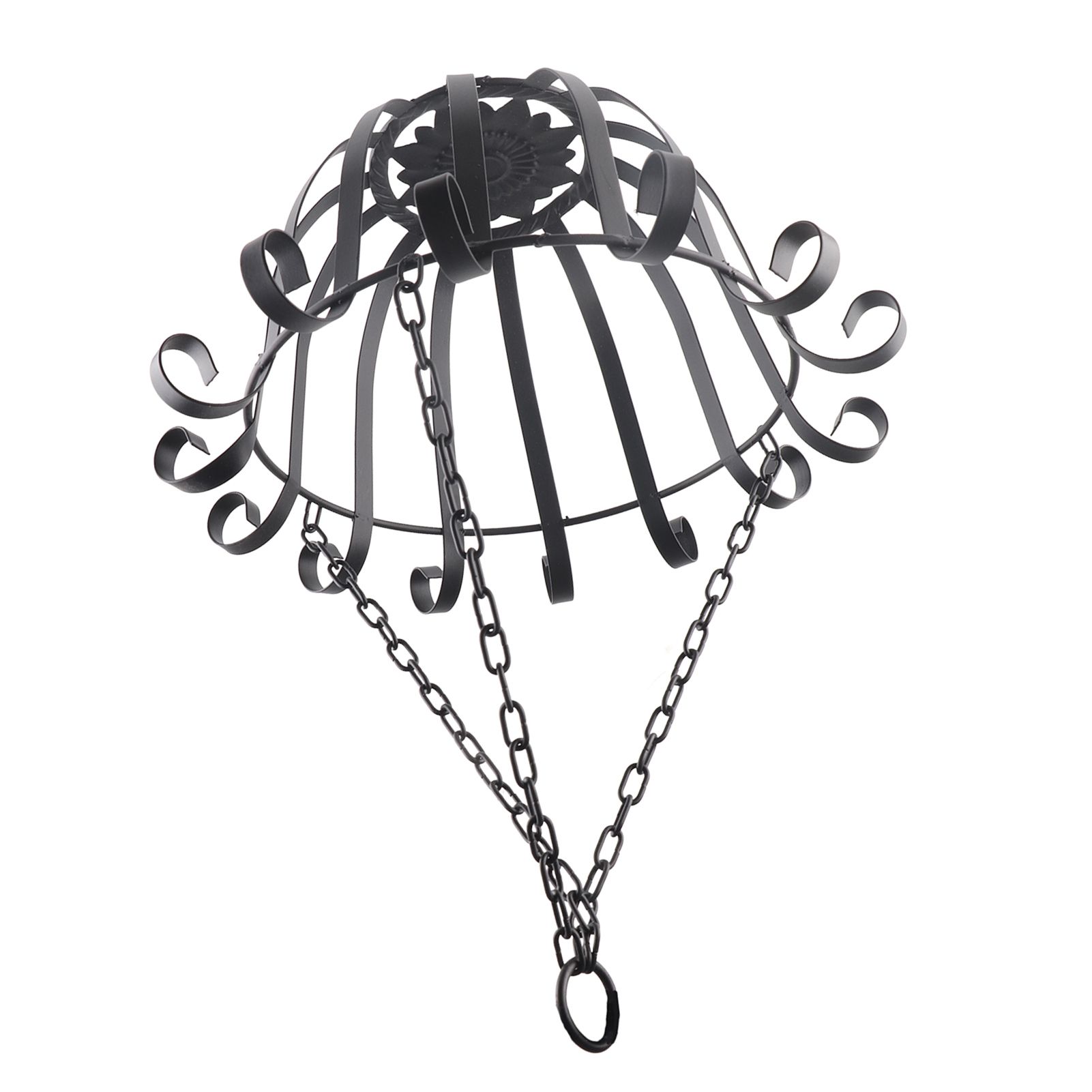 Wall Hanging Iron Hanging Basket Flower Basket Wall Decoration Hanging Flower view 11