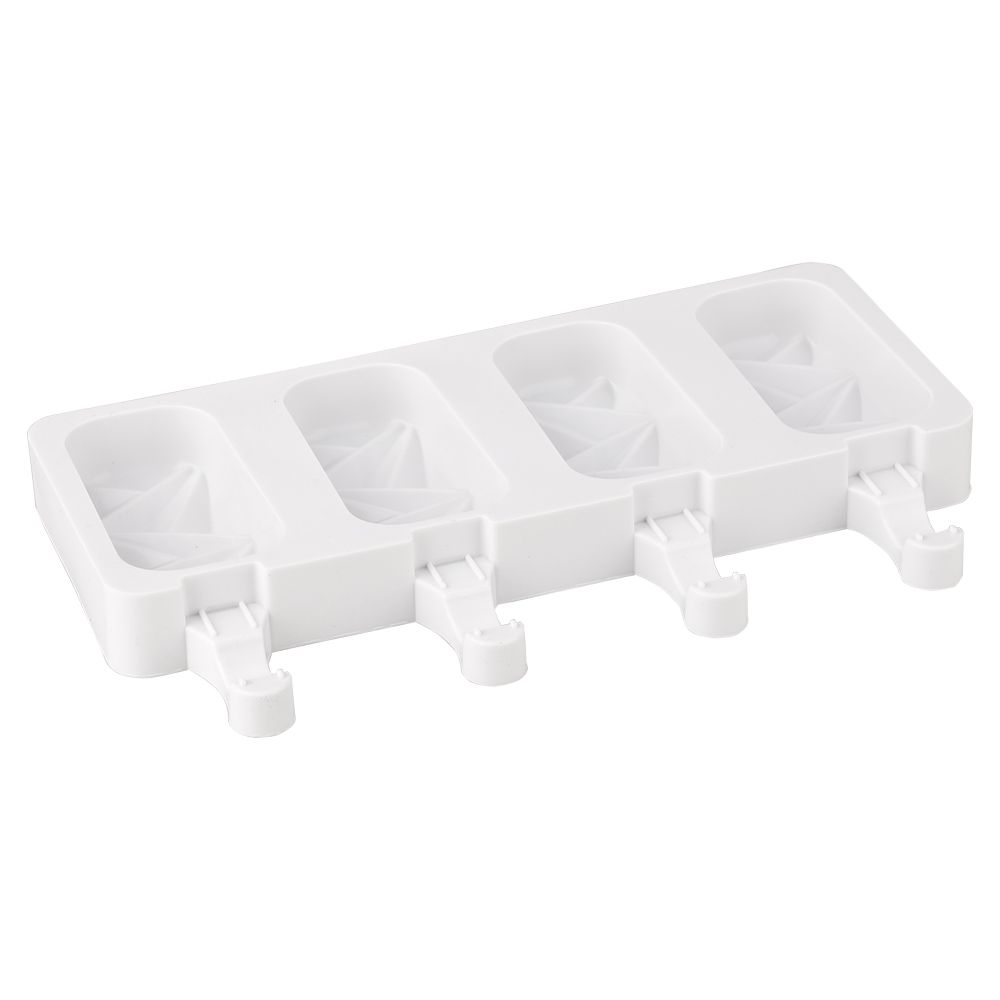 Silicone Ice Cream Mold Reusable Homemade 4 Cavities Ice Pop Mold for Home view 10
