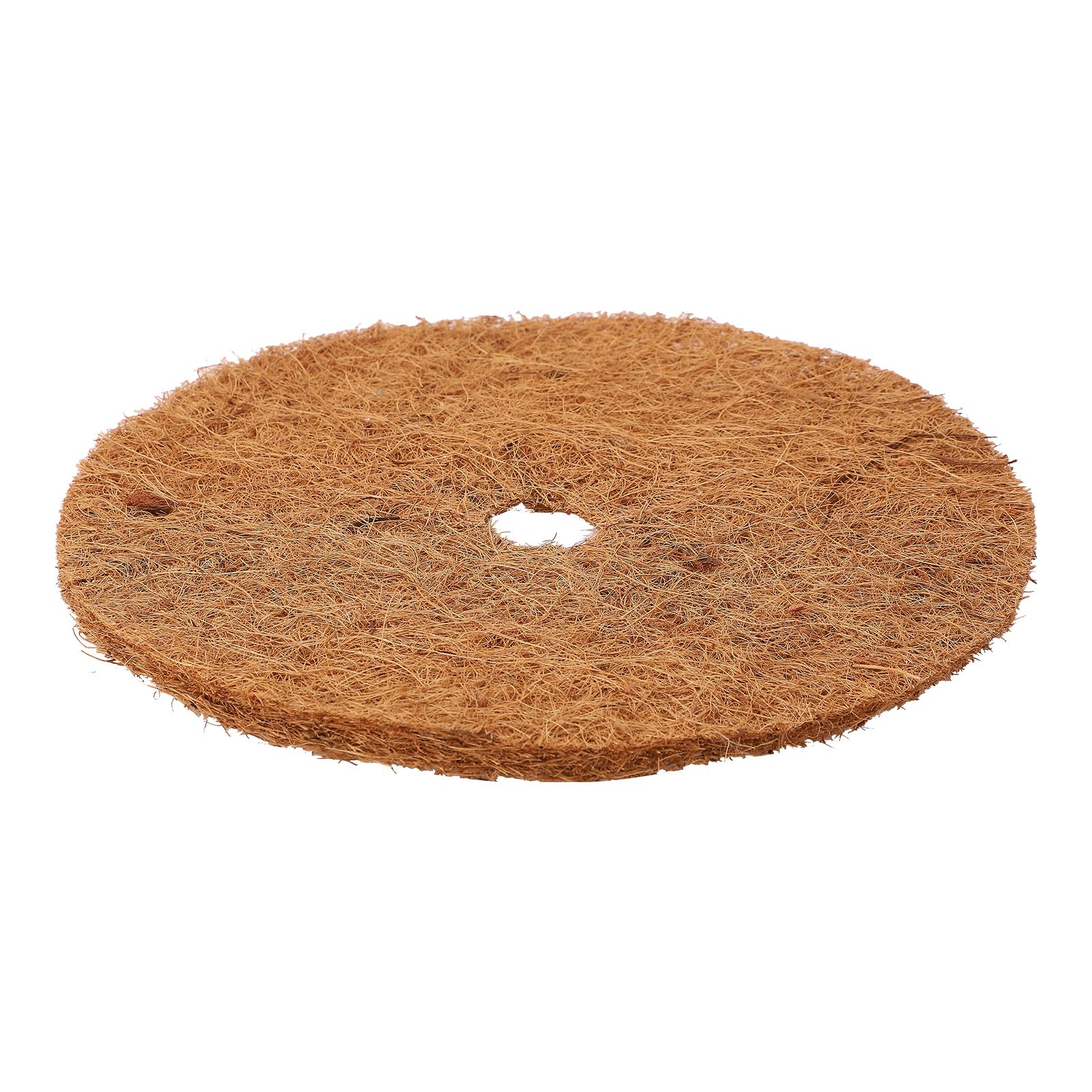 Coconut Fiber Mulch Ring 9.84 Inch Tree Protector Mat Plant Cover Ring for view 3