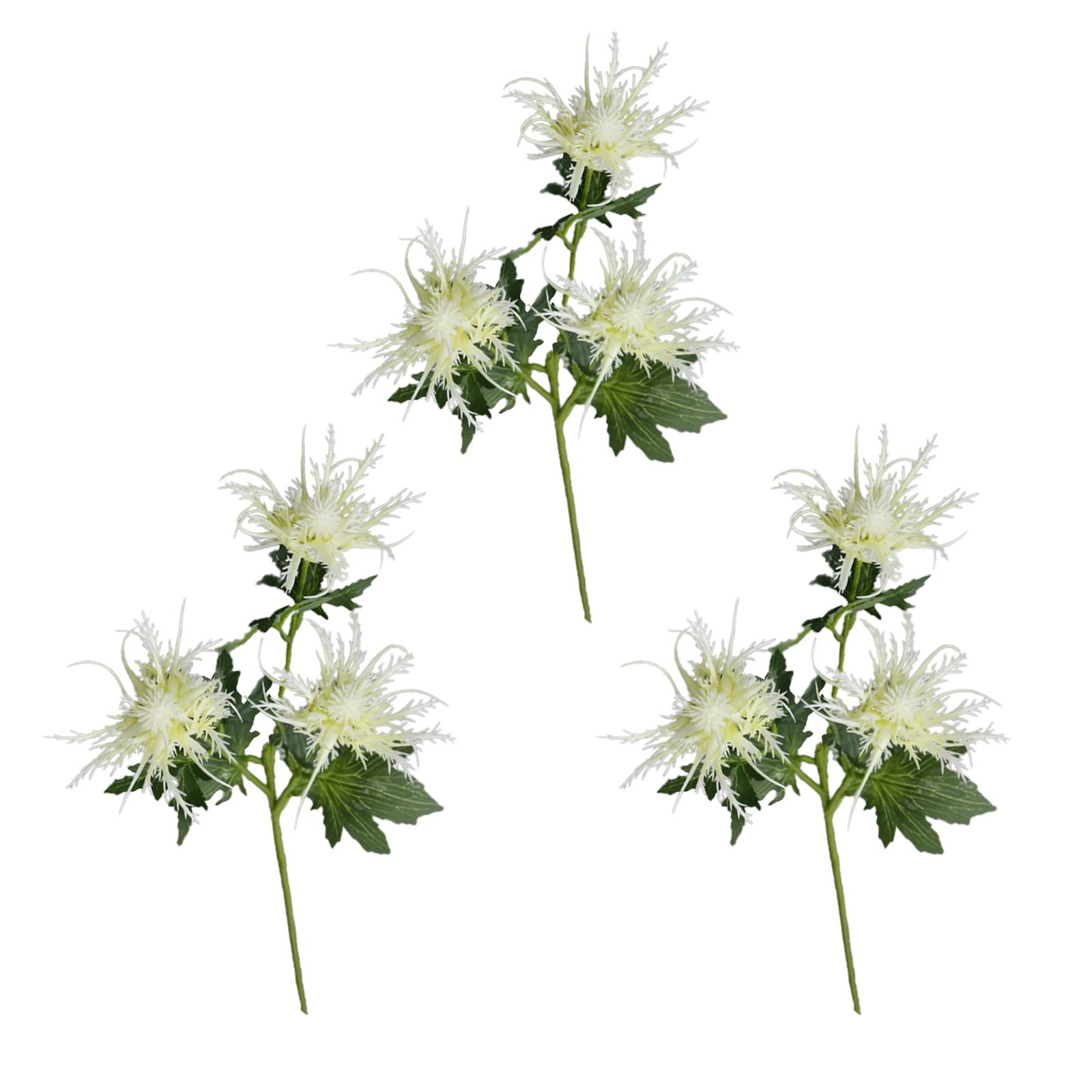 Artificial Thistle Flowers Simulation Plant Fake Plastic Flowers Greenery — image 1