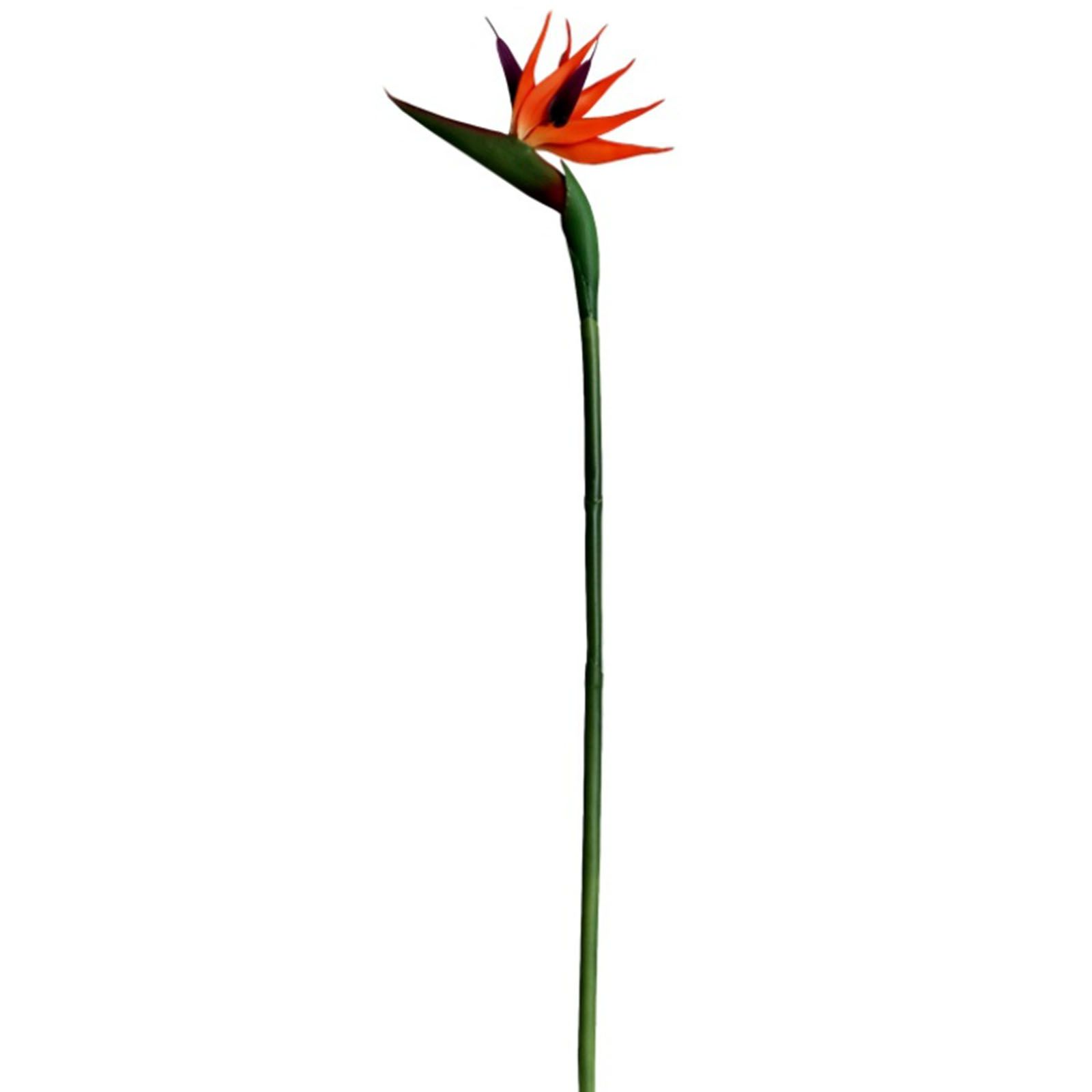 3pcs Artificial Strelitzia Reginae Flower 55cm Simulation Fake Bird of view 2