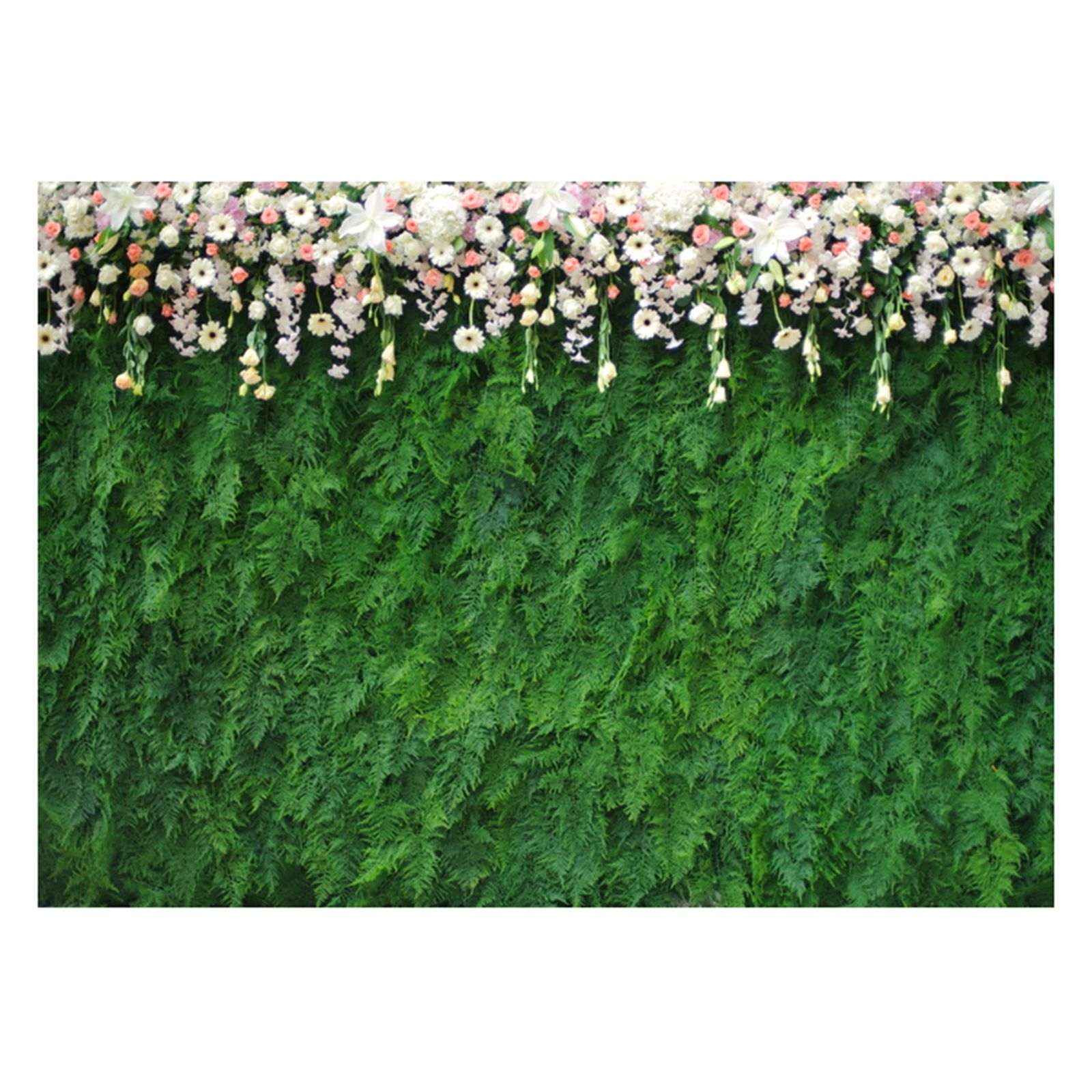 Artificial Leaves Photography Background Fabric Birthday Party Decoration Backdrop view 2