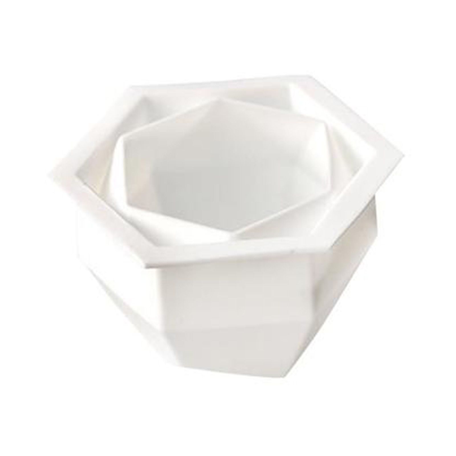 Geometric Shape Mold Silicone Polygonal Mold for Wax Candle Craft Making view 2
