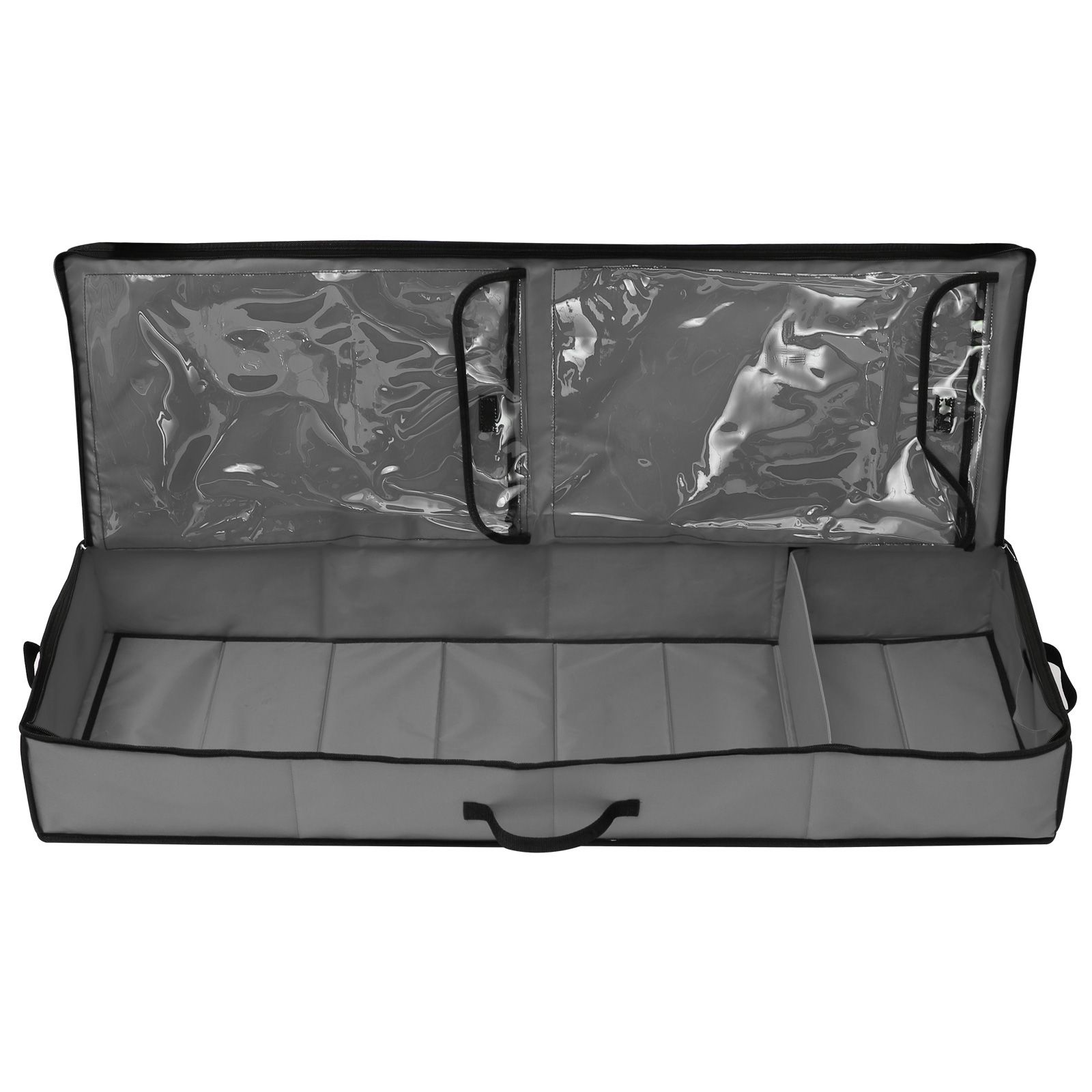 Wrapping Paper Storage Bag Grey 600D Oxford Fabric Wrapping Paper Underbed