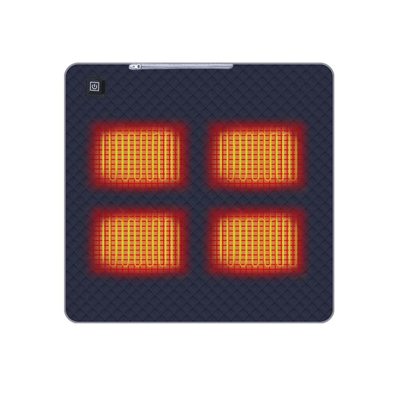 Heated Seat Cushion 3 Temperature Levels Washable Portable Heating Chair Pad view 2