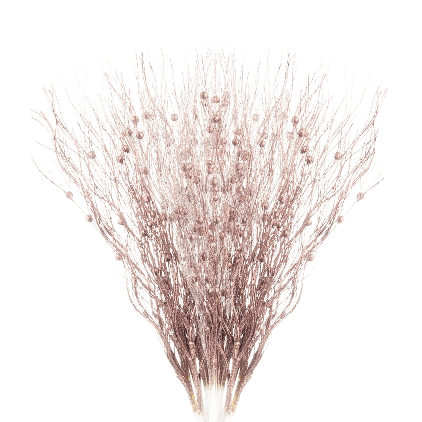 16 Pcs Pearl Stick Stems Bouquets Festival Tree Bead String for Wedding Party view 2