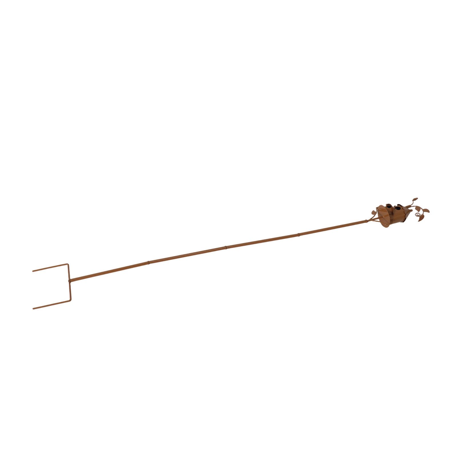 Metal Bird House for Outside with Pole Garden Decorative Birdhouse Stake for view 5