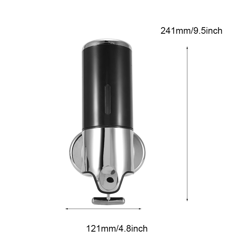 Hand Operated Liquid Soap Dispenser Hotel Bathroom Wall Shower Shampoo view 10