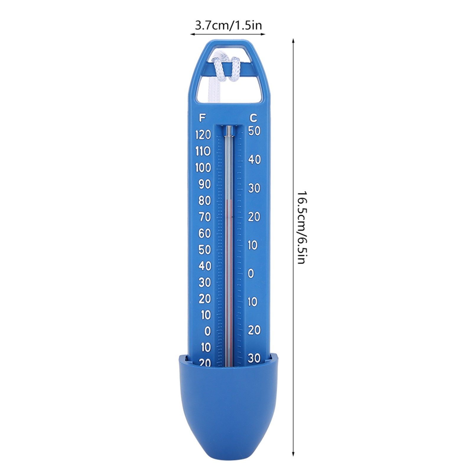 2Pcs 16.5x3.7cm Floating Swimming Pool Thermometer for Swimming Pool SPA Sauna view 12