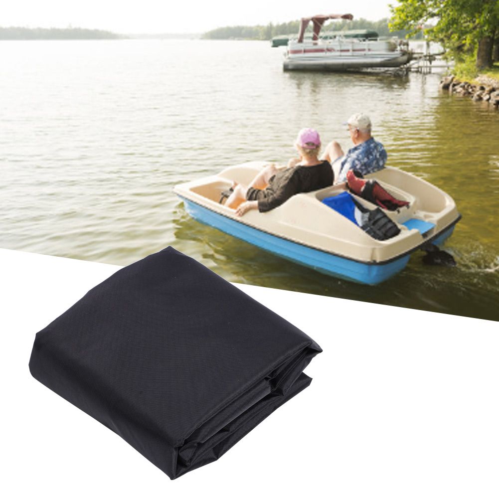 286x122cm Portable Boat Protective Cover Sunproof Rainproof Dust Proof Cover view 6