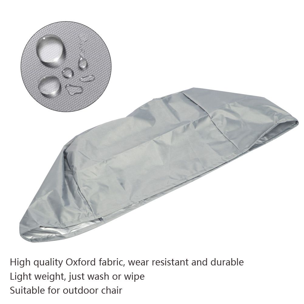 50.8x45.7x35.6cm 210D Oxford Cloth Chair Cover Rainproof Sunproof Chair view 9