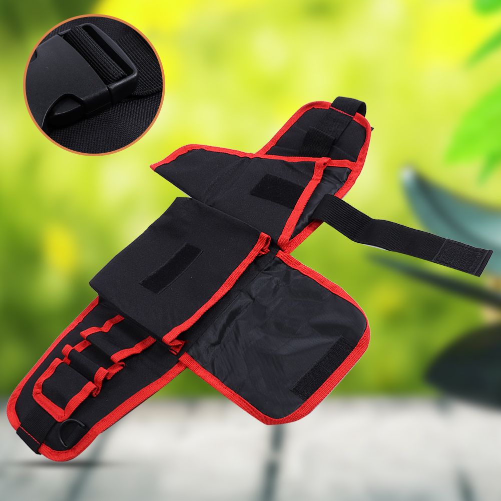 56x16cm Multifunctional Garden Tool Waist Bag Electrician Tools Organizer with view 6