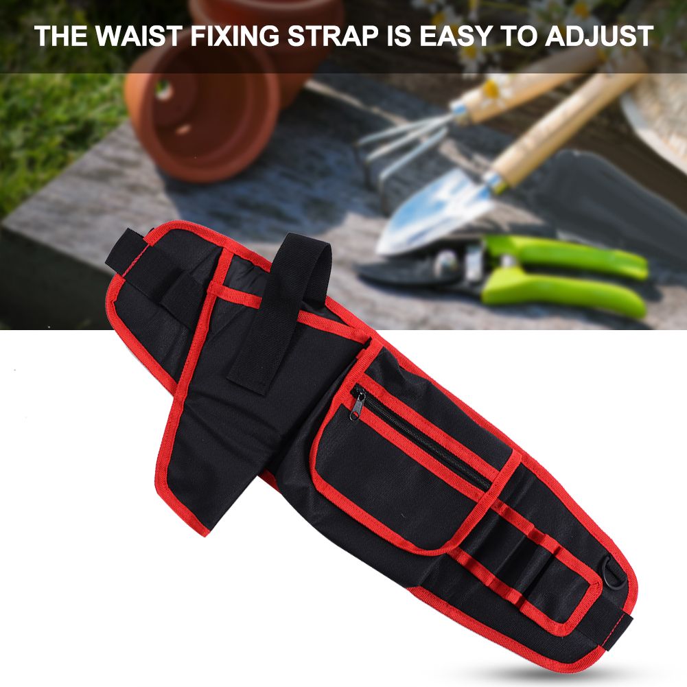 56x16cm Multifunctional Garden Tool Waist Bag Electrician Tools Organizer with view 7