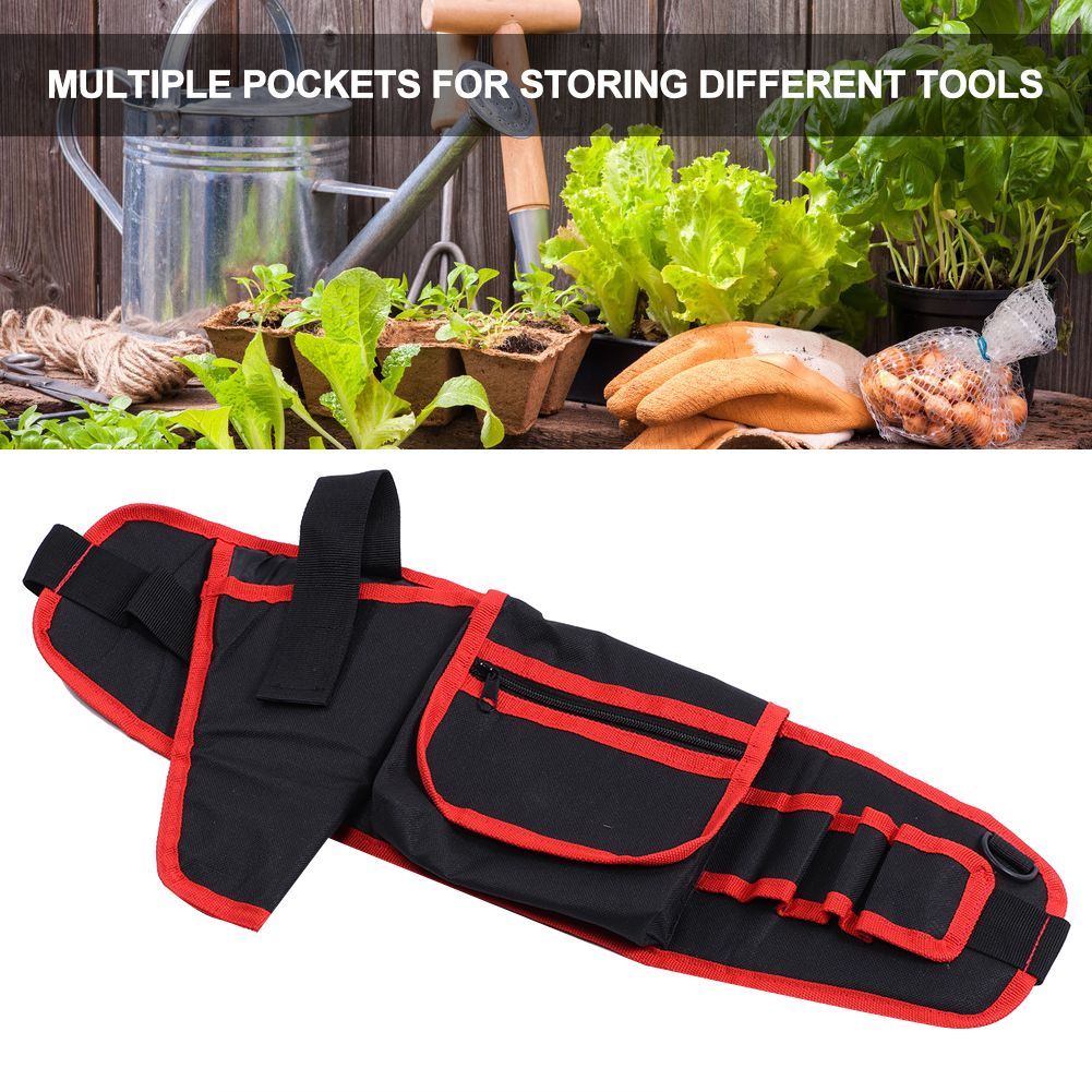 56x16cm Multifunctional Garden Tool Waist Bag Electrician Tools Organizer with view 8