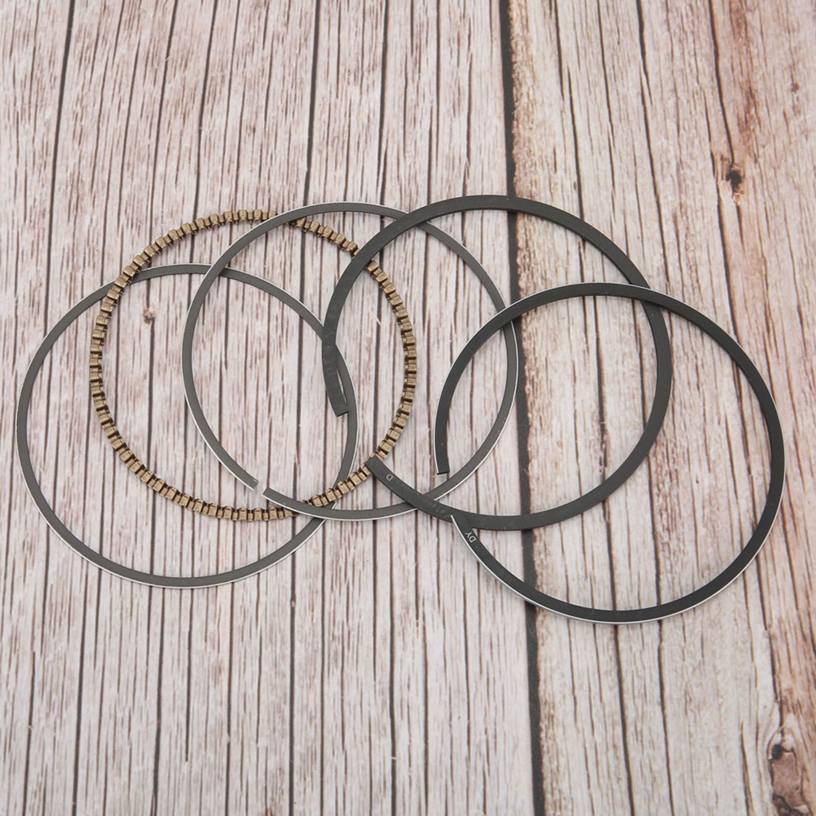 2 Set Gasoline Generator Piston Ring Replacement Accessories Parts Fit for view 4
