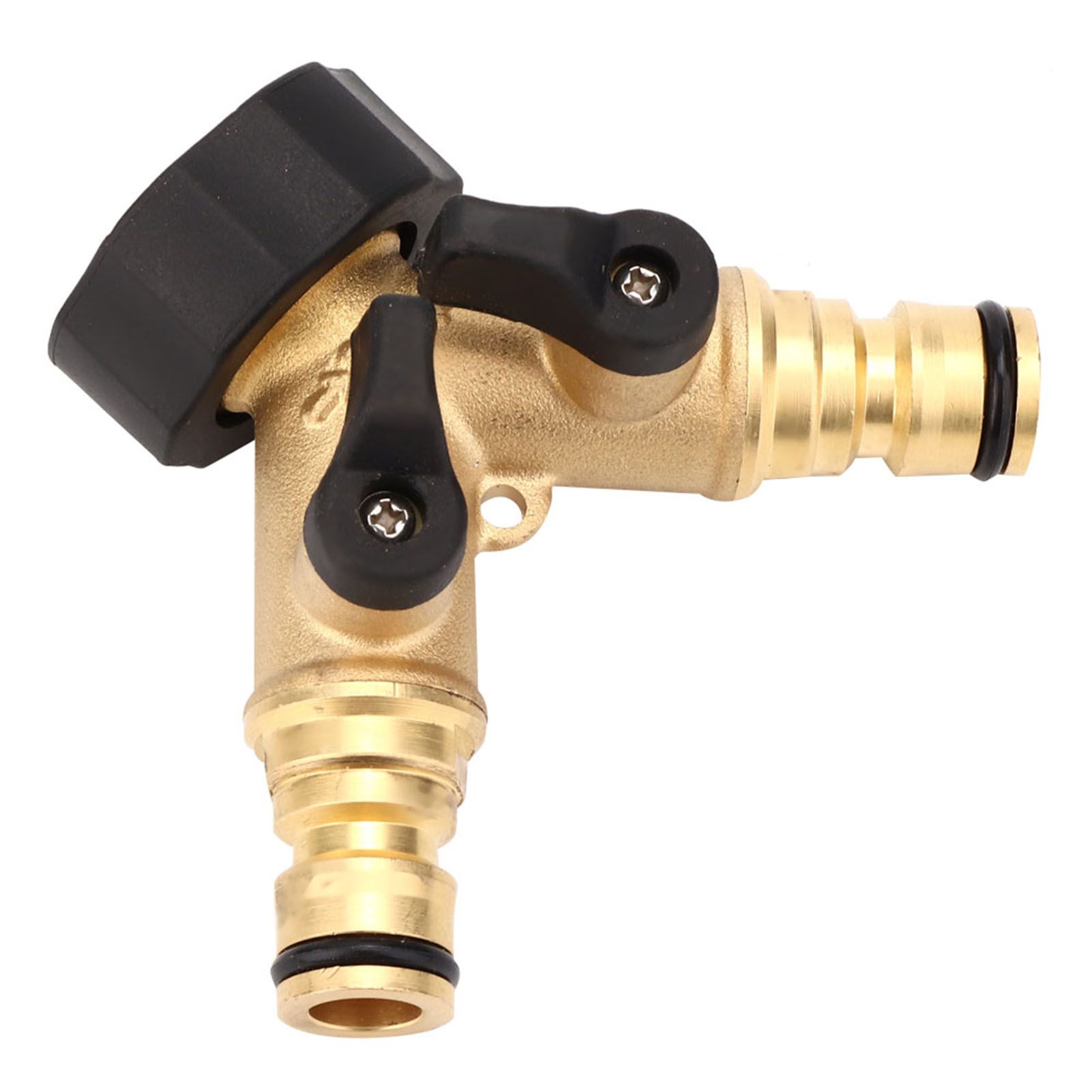 G1 FNPT DN25 Copper Garden Water Hose Connector Water Faucet Splitter Tool