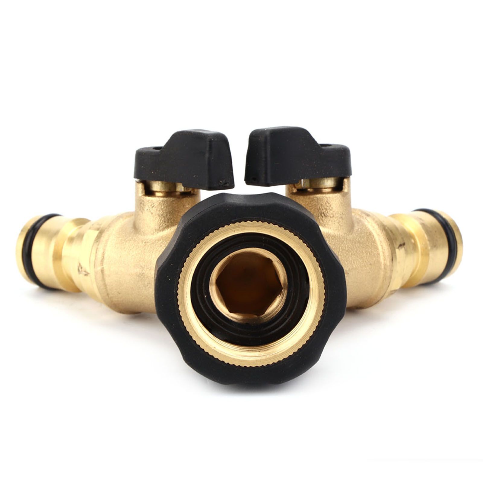 G1 FNPT DN25 Copper Garden Water Hose Connector Water Faucet Splitter Tool view 12