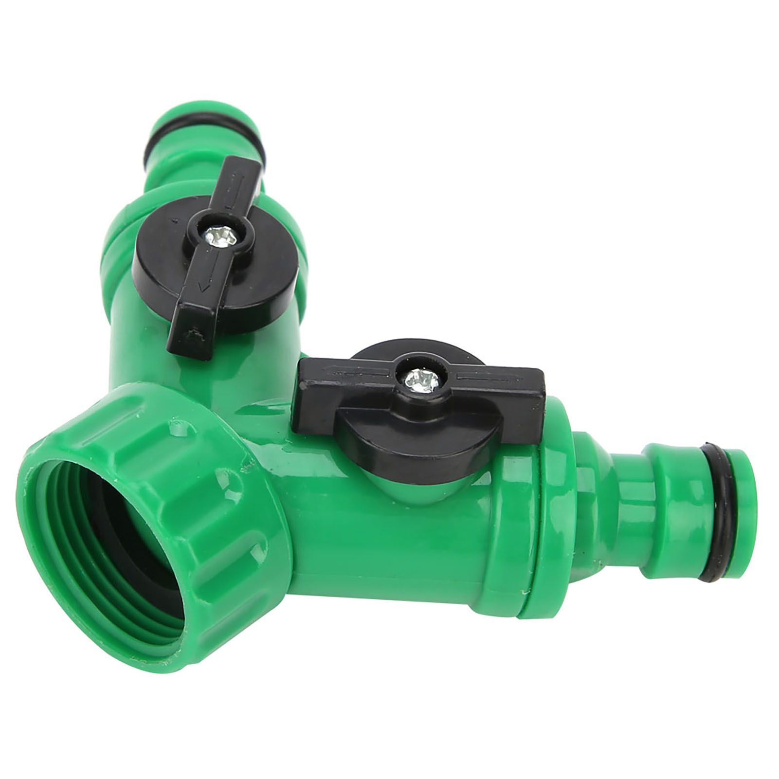 2Pcs G3/4 PNTY DN20 3-Way Water Splitter Tee Connector Adapter Valve with view 3