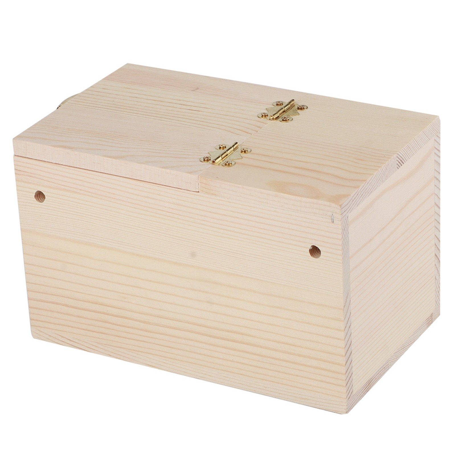 12x12x19.5cm Wood Bird House Pet Incubation Breeding Box Outdoor Garden view 9