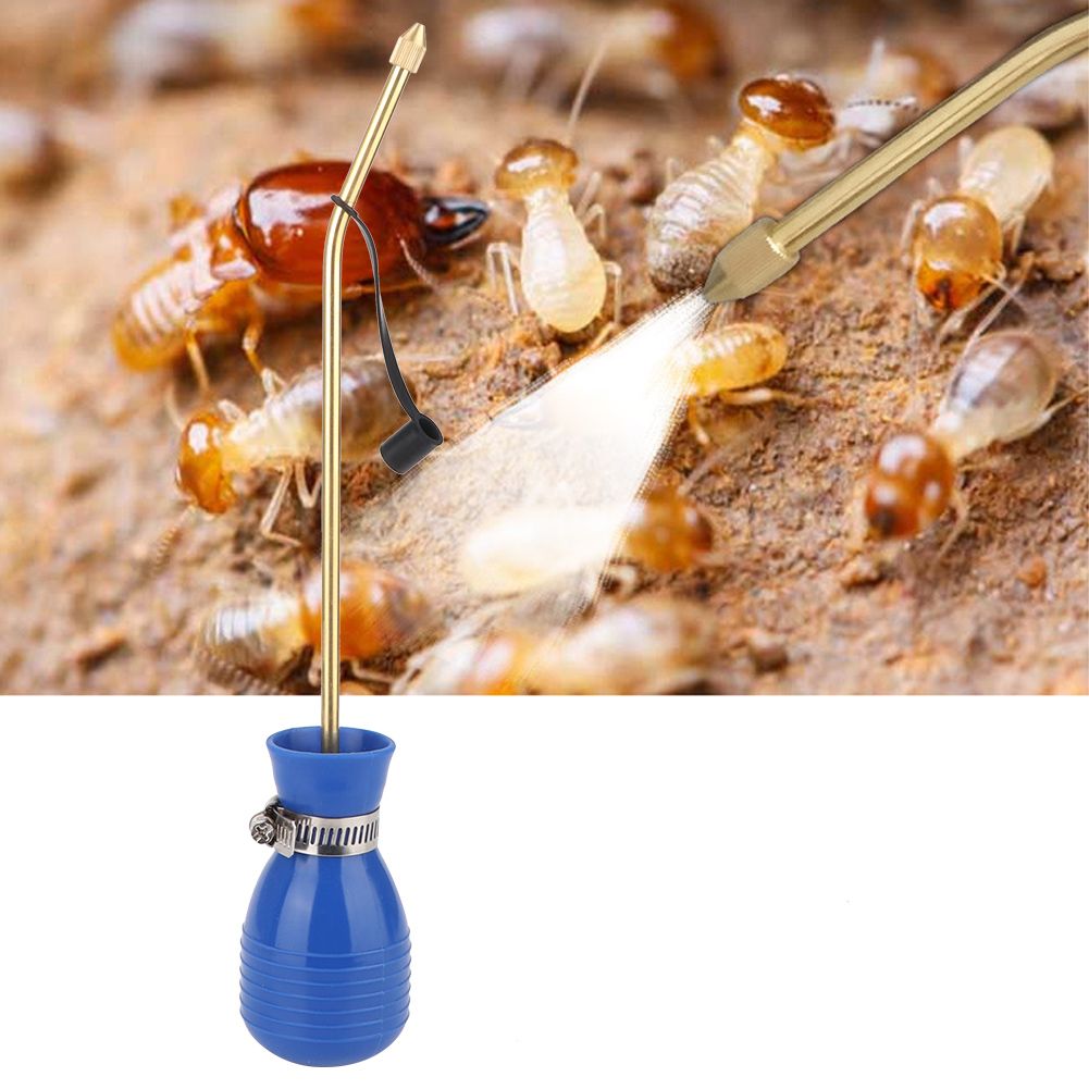 Portable Copper Tube Powder Sprayer Handheld Powder Spraying Ball for Termite view 5