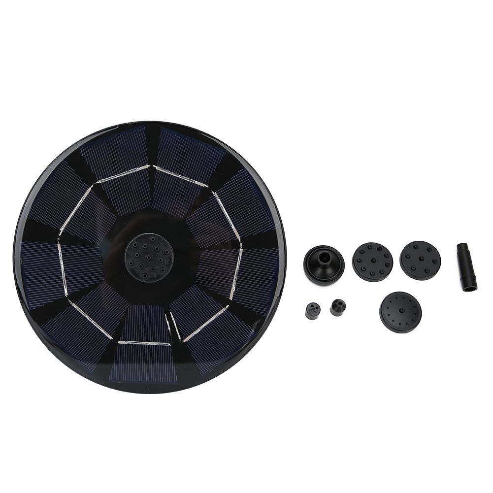 4.5V 3.0W Outdoor Floating Solar Power Bird Bath Water Fountain Pump Landscape view 2