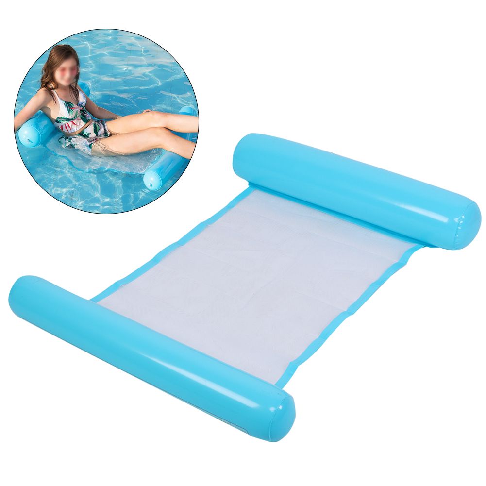 Portable Floating Inflatable Water Bed Foldable Hammock Swimming Pool Floating view 4