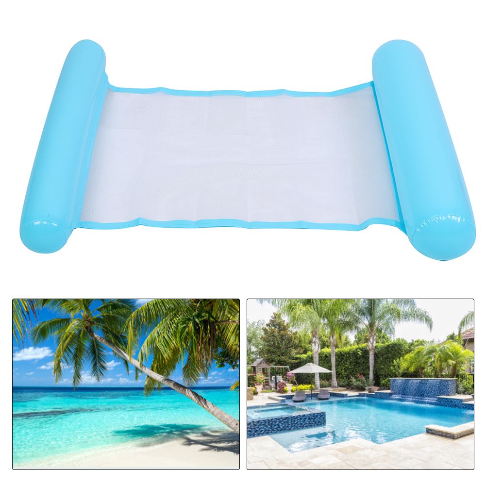 Portable Floating Inflatable Water Bed Foldable Hammock Swimming Pool Floating view 5